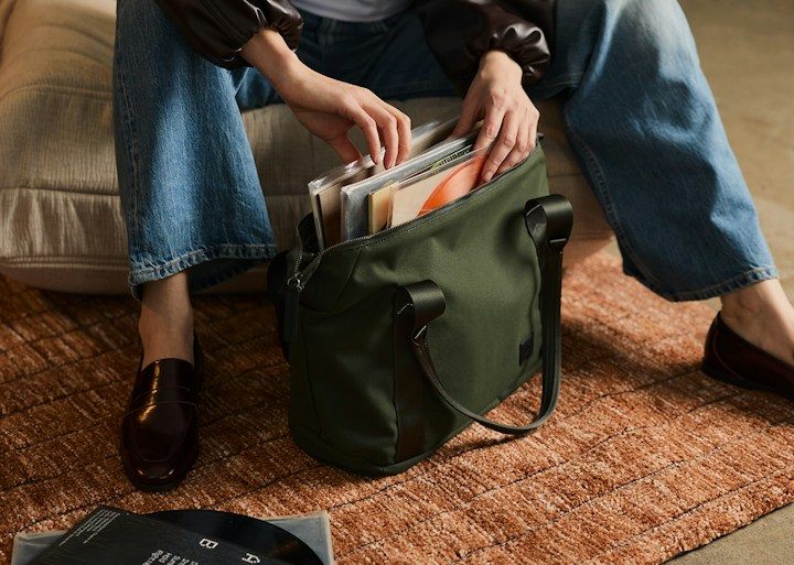 Bellroy Classic Tote – Zip otevře celý horní vstup