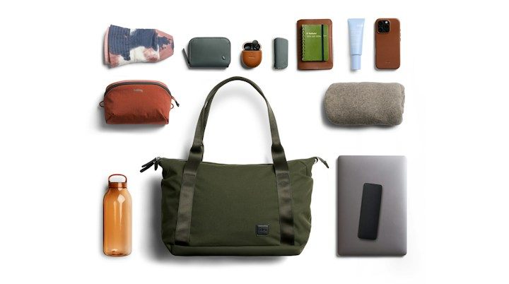 Bellroy Classic Tote – příklad uložených věcí