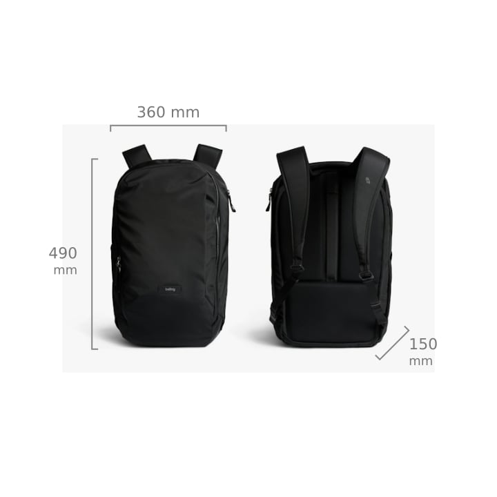 Bellroy Transit Workpack – rozměry