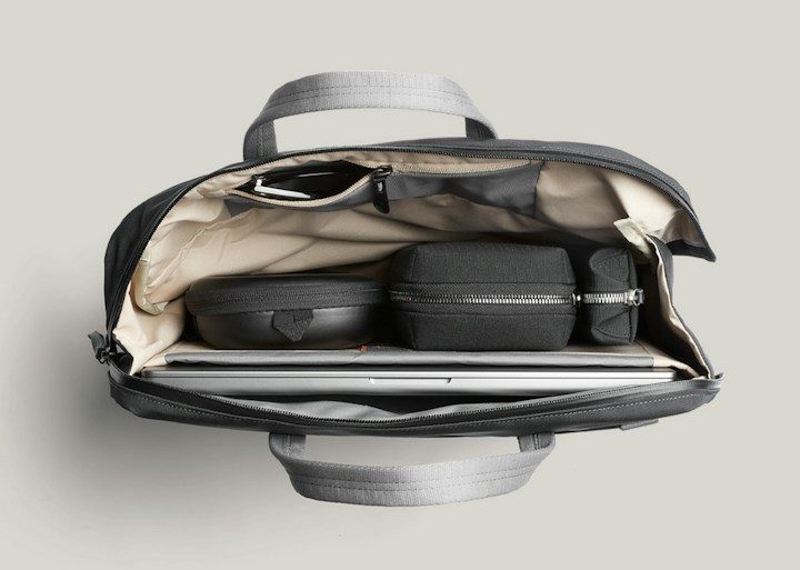 Bellroy Via Work Bag – Obsah viditelný shora