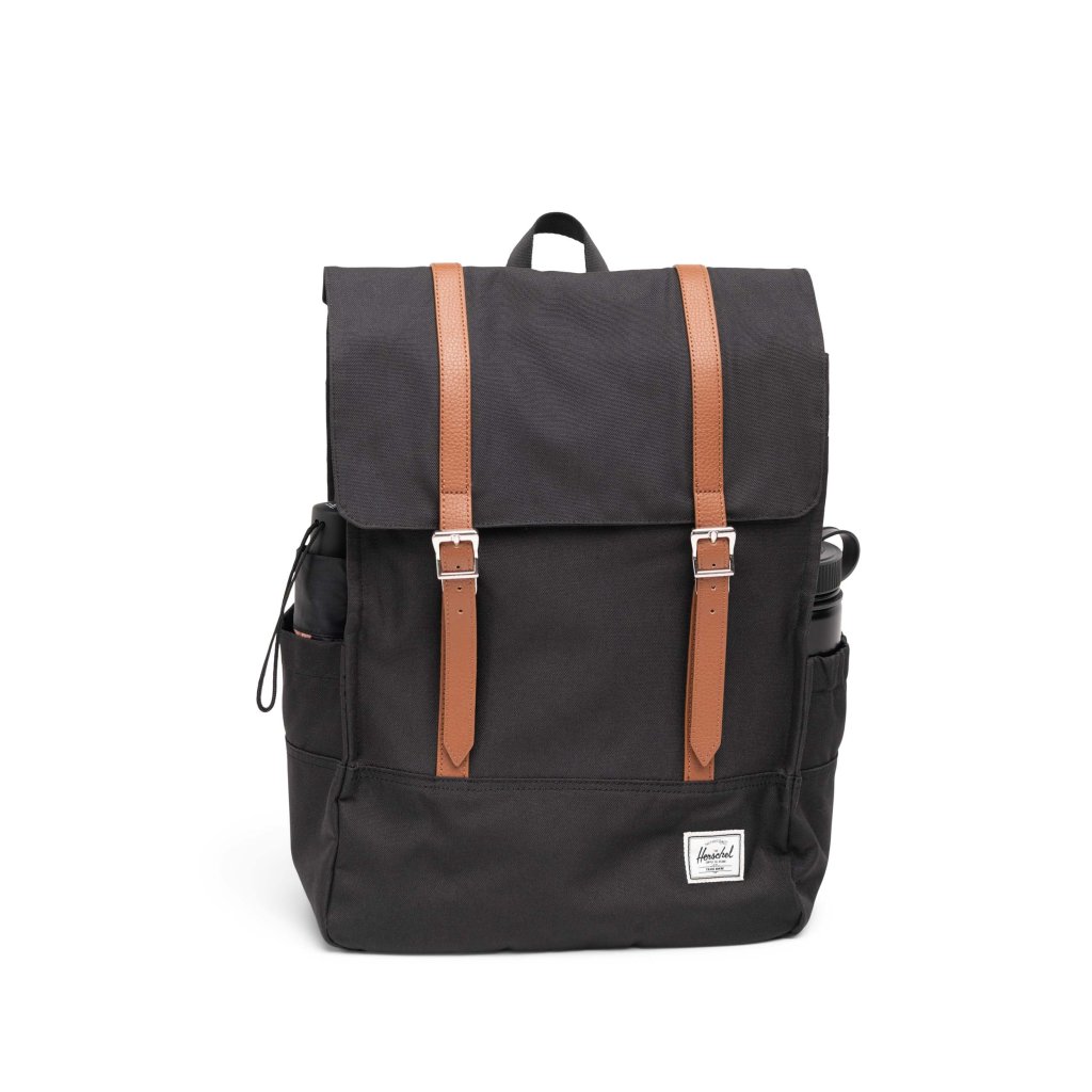 Herschel Survey Backpack – boční kapsy na láhev nebo deštník