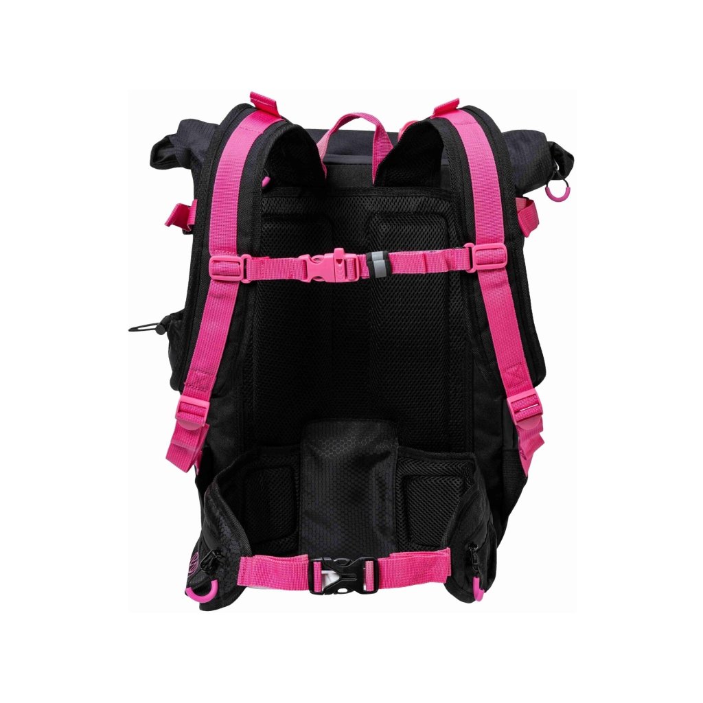 Pohodlný zádový panel s bederním pásem