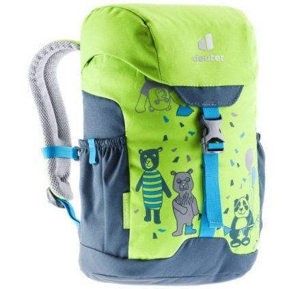 Dětský batoh Deuter Schmusebär kiwi-arctic, barva zelená ,Objem do 10 litrů