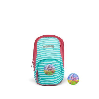 holčičí batoh Ergobag EASY S Galopp S 6l, barva Modrá ,Objem do 10 litrů