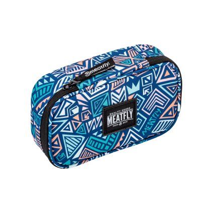 Meatfly Pouzdro XL Pencil Case - Dancing Mint