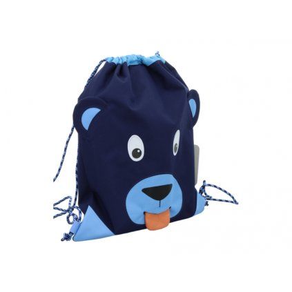 Affenzahn Dětský batůžek Kids Sportsbag Bear - blue