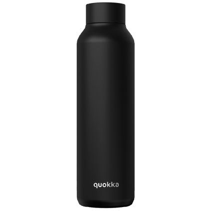 Quokka Nerezová termoláhev Solid  850 ml - černá