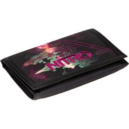 Nitro peněženka WALLET black rose