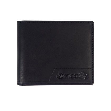 Meatfly Kožená peněženka Eliot Premium - Black