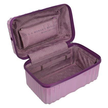 Travelite Lascana Beautycase Purple Degrade – vnitřní uspořádání