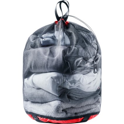 deuter Mesh Sack 5 cherry-black