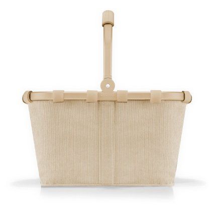 Reisenthel Carrybag XS Frame cord sand – nákupní košík, celkový pohled