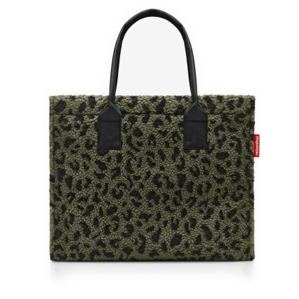 Reisenthel Daily Shopper Teddy Leo Olive – nákupní taška, celkový pohled