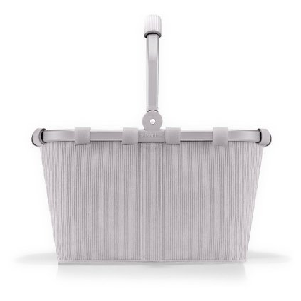 Reisenthel Carrybag XS Cord grey – nákupní košík, celkový pohled