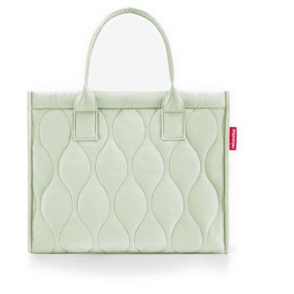 Reisenthel Daily Shopper Puffer Iced Matcha – nákupní taška, celkový pohled