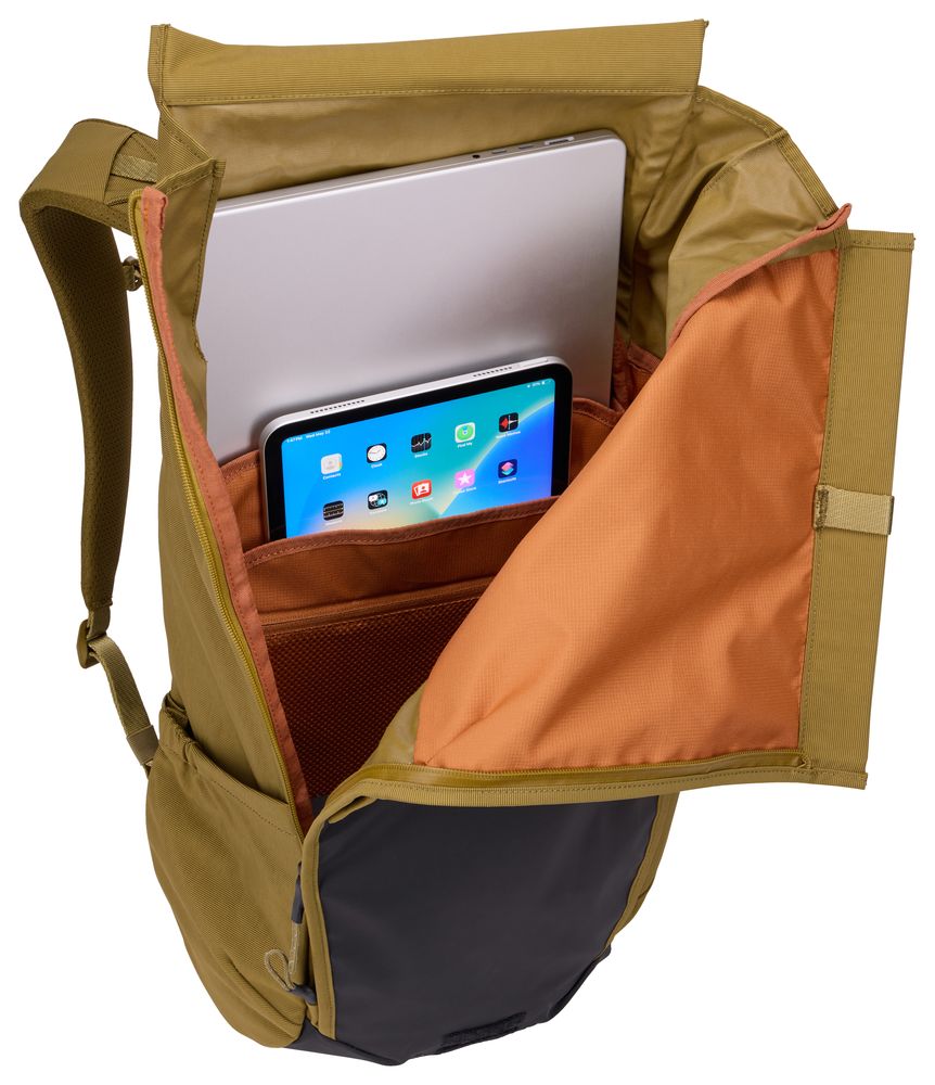 Vnitřní uspořádání batohu Thule