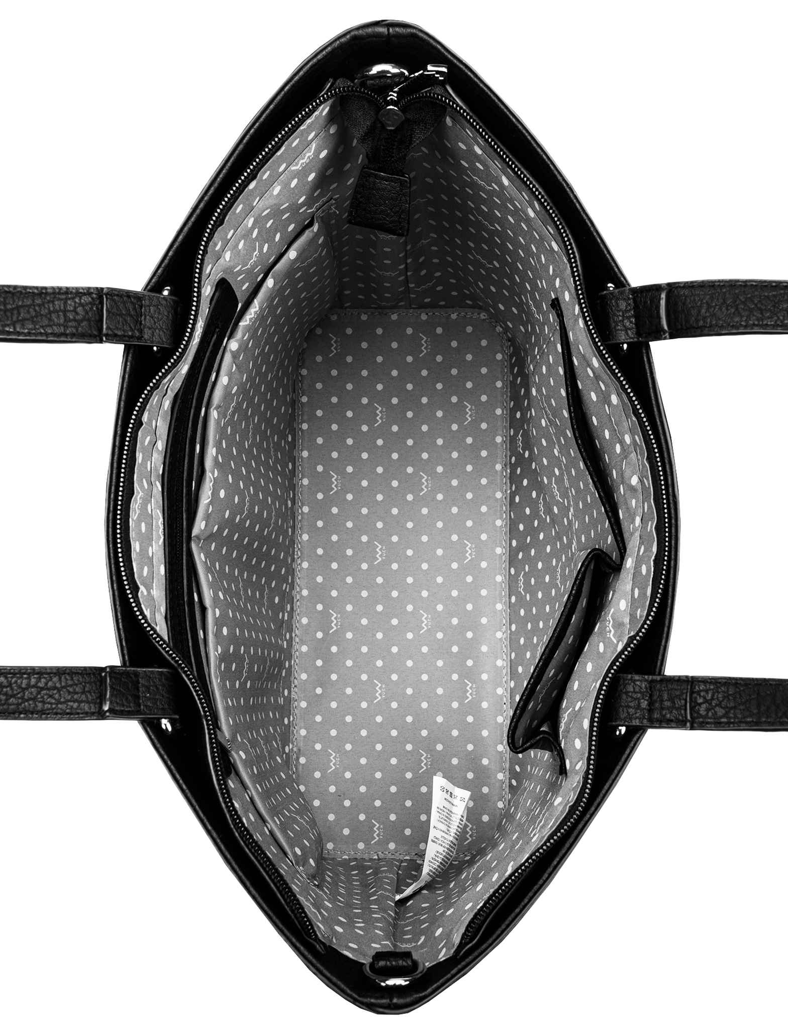 Vnitřní prostor kabelky VUCH Neela Big Black