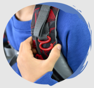 Ergonomické ramenní popruhy