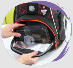 Kapsa s držákem na klíče