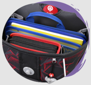 Upevnění na sportovní tašku