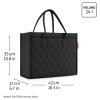 Reisenthel Daily Shopper Puffer Stone – nákupní taška, produktový pohled 5